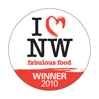 I love NW Fabulous Food Award 2010